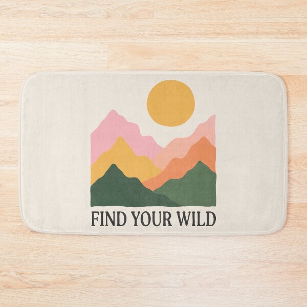 Item preview, Retro Sunset Mountains designed and sold by Wissam Ramadan.