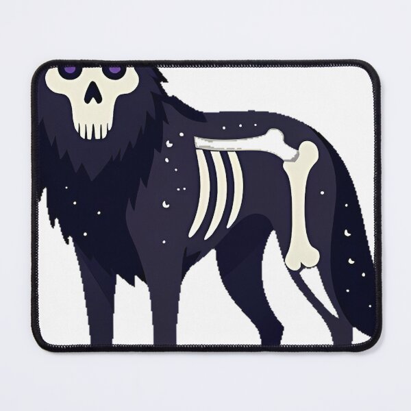 Item preview, Gothic Skeleton Wolf designed and sold by IllumeInk.
