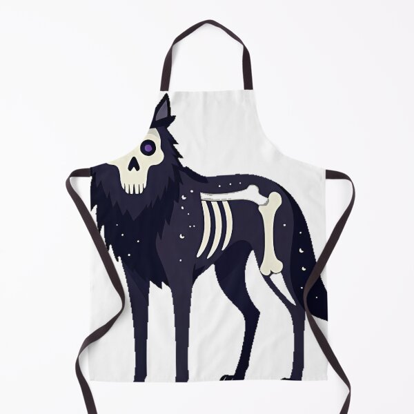 Item preview, Gothic Skeleton Wolf designed and sold by IllumeInk.