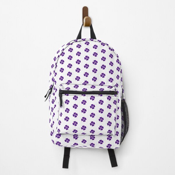 Item preview, Dark Purple Four Leaf Clover Lucky Irish Charm designed and sold by pattern-archive.