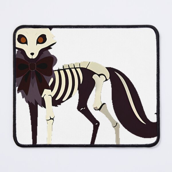Item preview, Gothic Skeleton Fox designed and sold by IllumeInk.