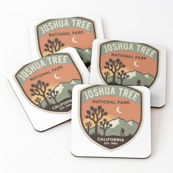 Item preview, Joshua Tree National Park California Twilight Embroidered Patch designed and sold by LittleArij.