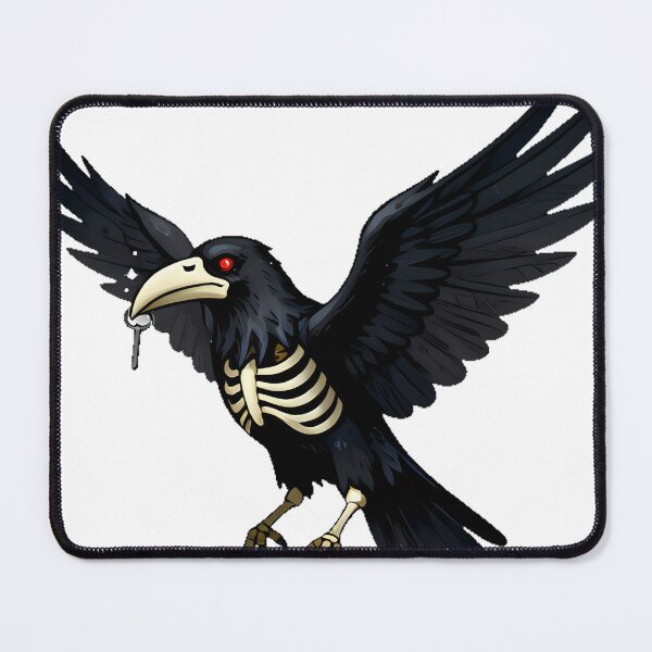 Item preview, Gothic Skeleton Raven designed and sold by IllumeInk.