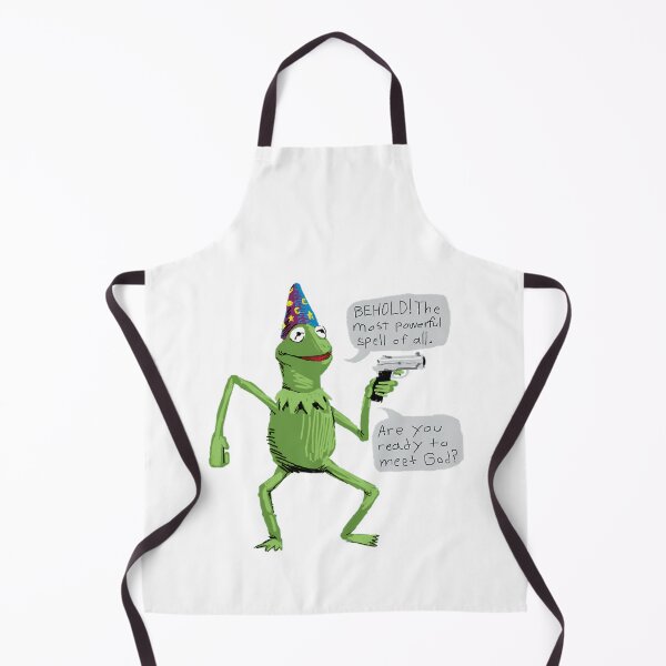 Item preview, Wizard Kermit With Gun Behold The Most Powerful Spell Of All. Are You Ready To Meet God| Gif designed and sold by MelaniesRuble.