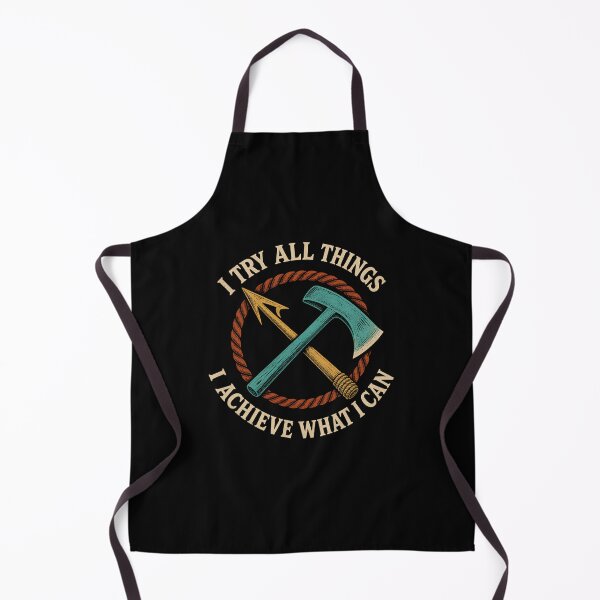 Item preview, I Try All Things Ahab Harpoon and Hammer Emblem designed and sold by Fenay Designs.