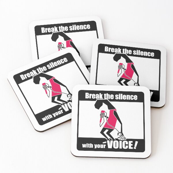 Item preview, Hardcore Punk Singer Silhouette — Aggressive Music Art designed and sold by R-T-Gracie.