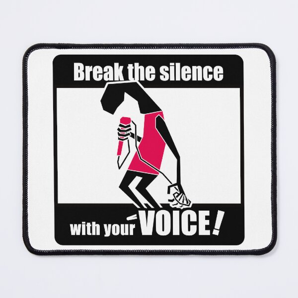 Item preview, Hardcore Punk Singer Silhouette — Aggressive Music Art designed and sold by R-T-Gracie.