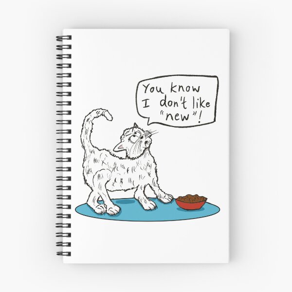 Item preview, Funny white cat turns nose up at new food designed and sold by KPlayerAdhder.