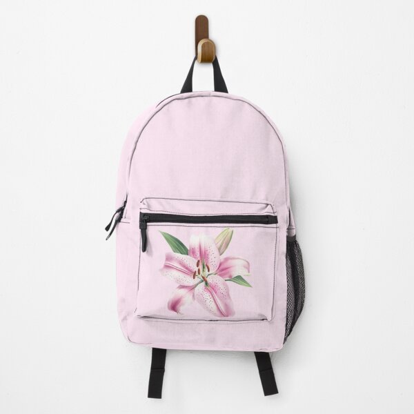 Item preview, Pink Stargazer Lily Botanical Flower Art designed and sold by jianina-alondra.