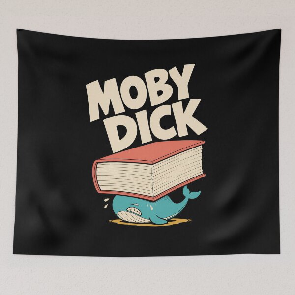 Item preview, Moby Dick Is a Whale of a Heavy Read designed and sold by Fenay Designs.
