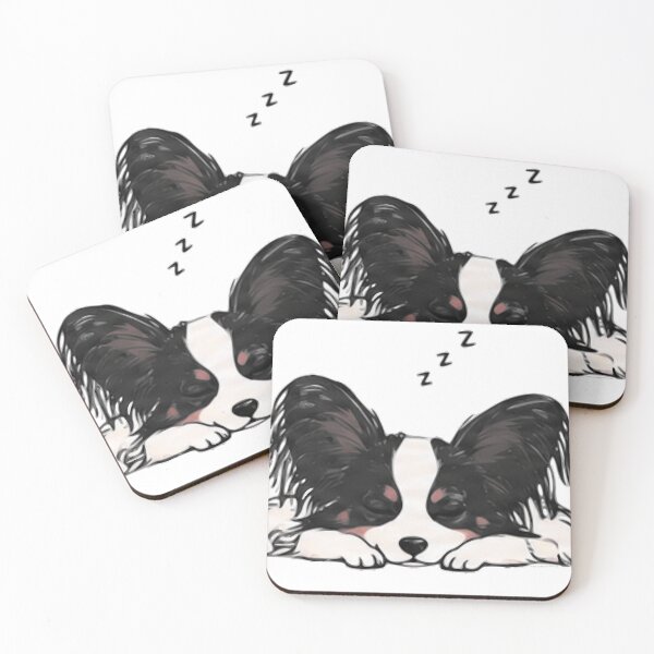 Item preview, Sleeping Papillon Luna designed and sold by Bock Auf Art.
