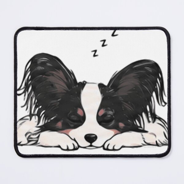 Item preview, Sleeping Papillon Luna designed and sold by Bock Auf Art.
