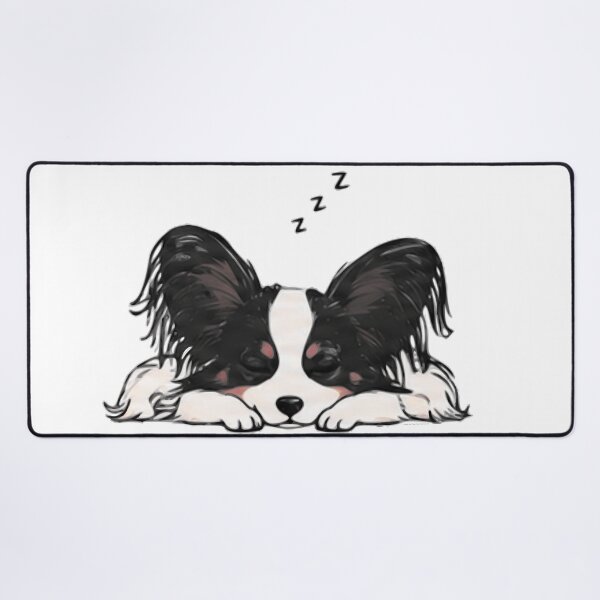 Item preview, Sleeping Papillon Luna designed and sold by Bock Auf Art.