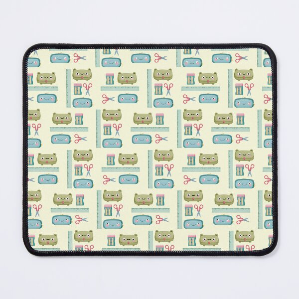 Item preview, Adorable Kawaii Stationery Pattern Cheerful School Essentials Everyday Design designed and sold by EL-Lebedenko.