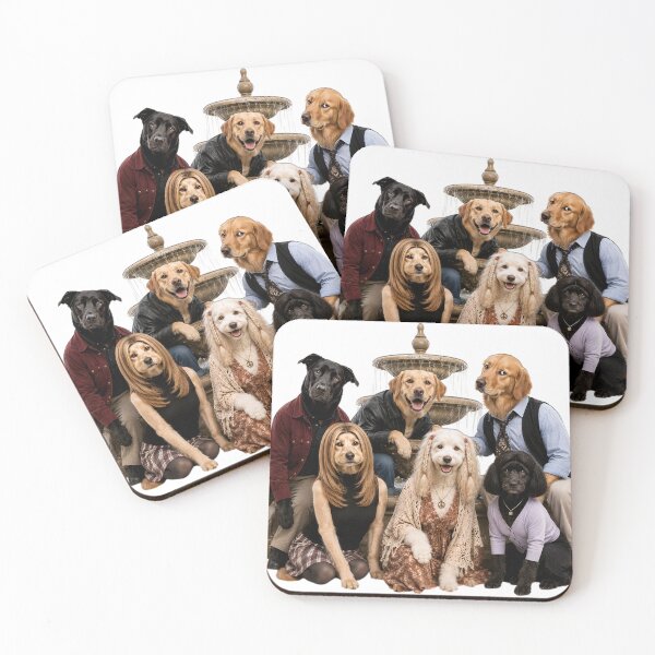 Item preview, Anthropomorphic dogs group portrait designed and sold by Agnisherl.