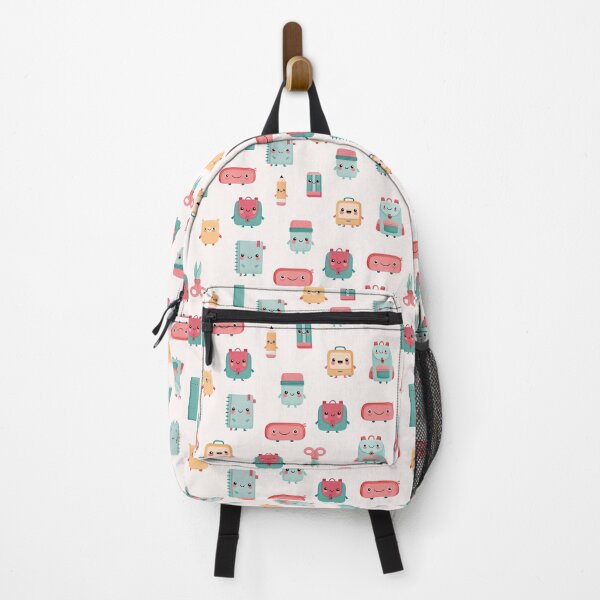 Item preview, Cute Kawaii School Supplies Pattern Happy Classroom Friends Collection designed and sold by EL-Lebedenko.