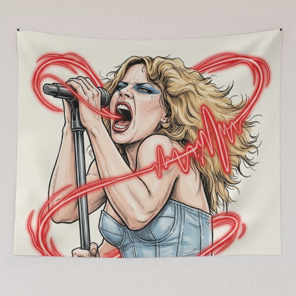 Item preview, Amyl And The Sniffers Original Custom Vintage Music Unique Poster Wall Art designed and sold by Cool Robot Bro..