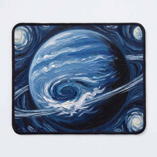 Item preview, Neptune Starry Night Space Landscape designed and sold by Bad-Decisions-Designs.