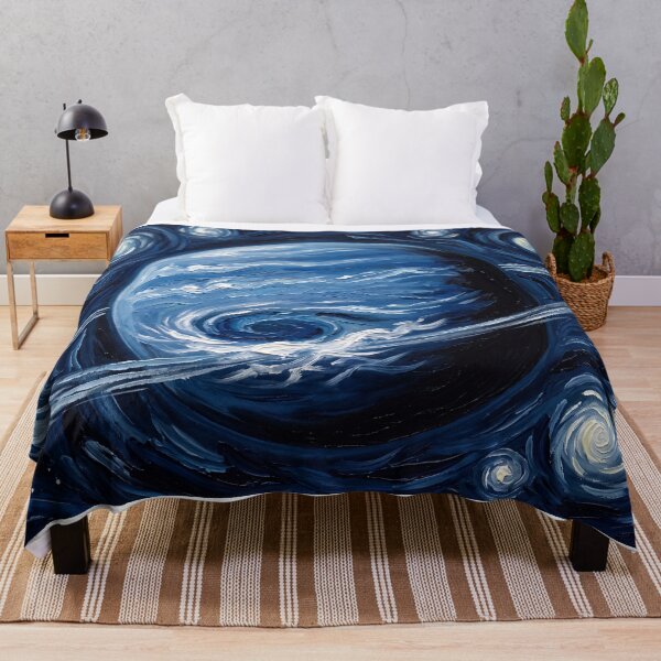 Item preview, Neptune Starry Night Space Landscape designed and sold by Bad-Decisions-Designs.