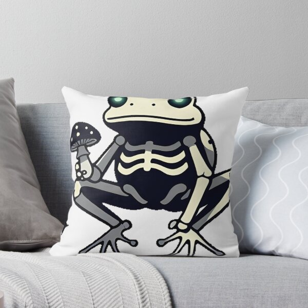 Item preview, Gothic Skeleton Frog designed and sold by IllumeInk.