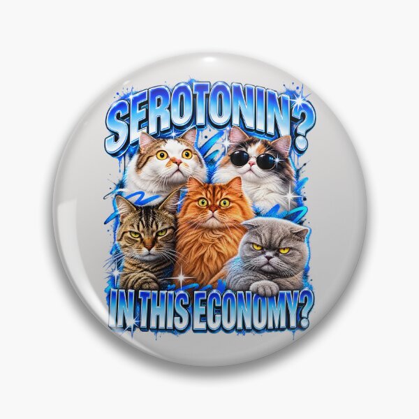 Item preview, Sad Vibes Serotonin In This Economy designed and sold by MOFAPPAREL.