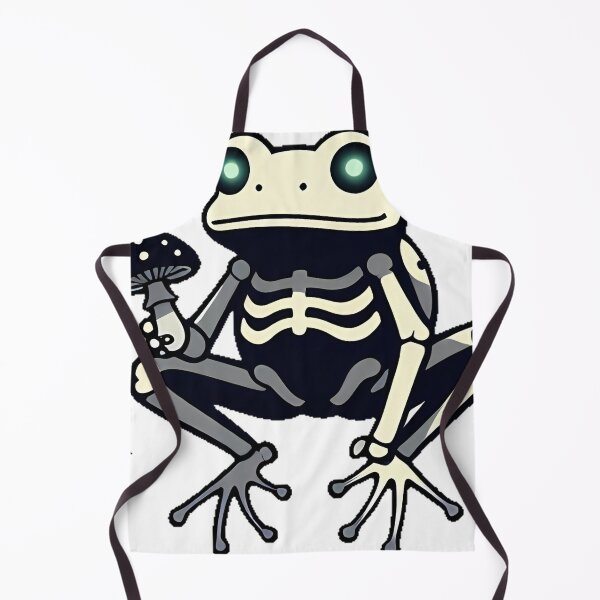 Item preview, Gothic Skeleton Frog designed and sold by IllumeInk.