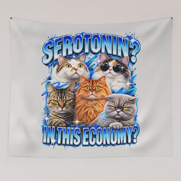 Item preview, Sad Vibes Serotonin In This Economy designed and sold by MOFAPPAREL.
