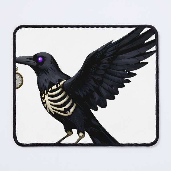Item preview, Gothic Skeleton Crow designed and sold by IllumeInk.