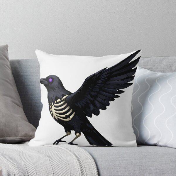 Item preview, Gothic Skeleton Crow designed and sold by IllumeInk.