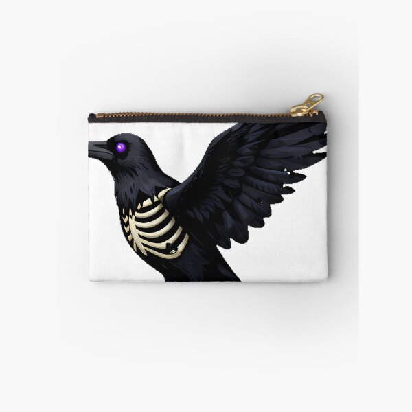 Item preview, Gothic Skeleton Crow designed and sold by IllumeInk.