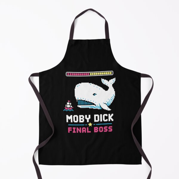 Item preview, Moby Dick Final Boss Retro Pixel Battle designed and sold by Fenay Designs.