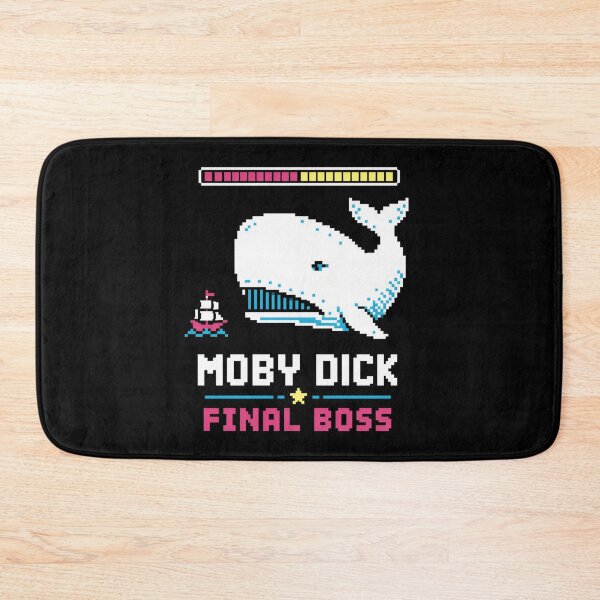 Item preview, Moby Dick Final Boss Retro Pixel Battle designed and sold by Fenay Designs.