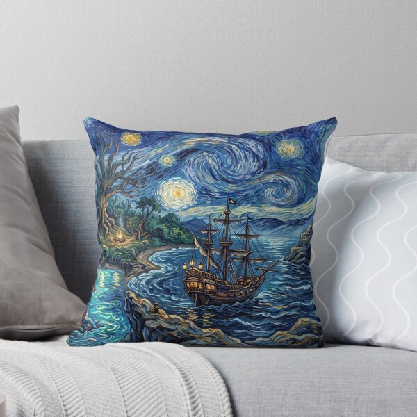 Item preview, Neverland Starry Night Fantasy Landscape designed and sold by Bad-Decisions-Designs.