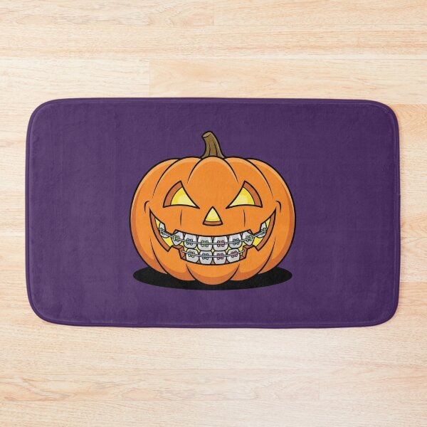 Item preview, Funny Dentist Halloween Pumpkin with Braces designed and sold by Rare By Hero.