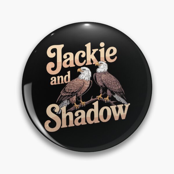 Item preview, Jackie And Shadow Bald Eagle designed and sold by MichasBenson.