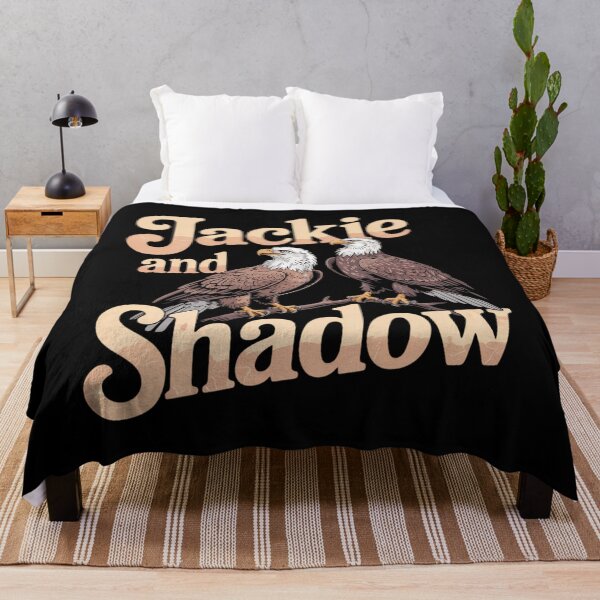 Item preview, Jackie And Shadow Bald Eagle designed and sold by MichasBenson.
