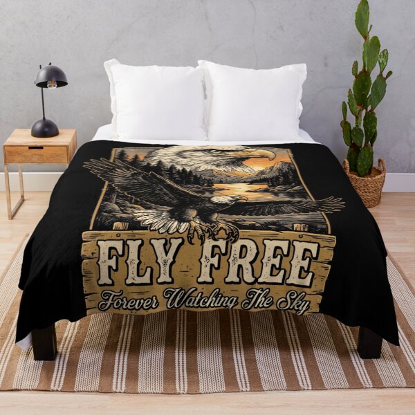 Item preview, Forever Watching The Sky Fly Free Jackie Eagle Memorial designed and sold by Coryconcetta.