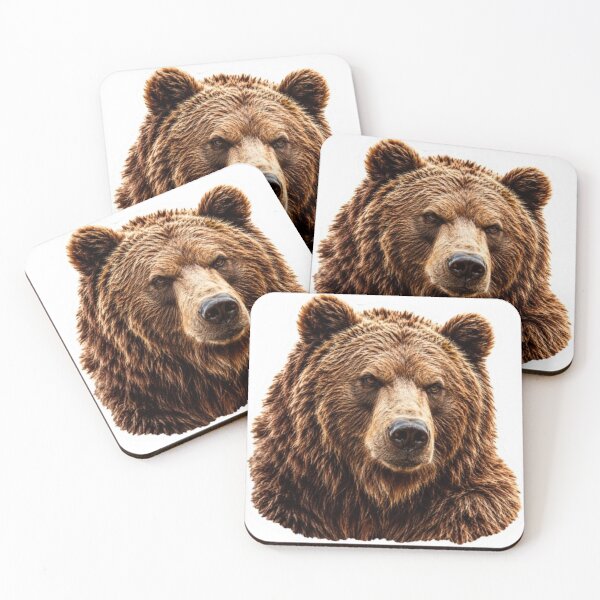 Item preview,  Bear Head Die-Cut designed and sold by Snurly.