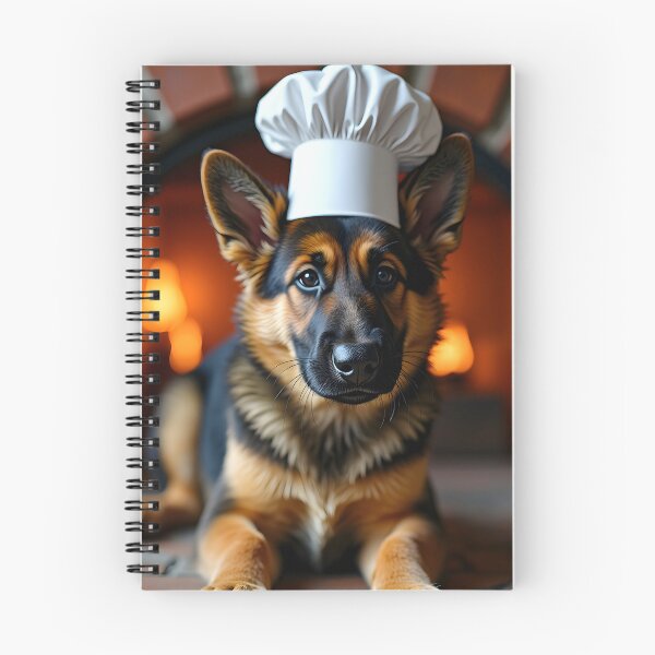 Item preview, GERMAN SHEPHERD CHEF DOG designed and sold by PawsStudioAU.