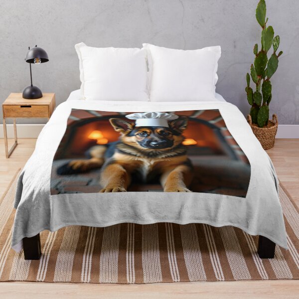 Item preview, GERMAN SHEPHERD CHEF DOG designed and sold by PawsStudioAU.