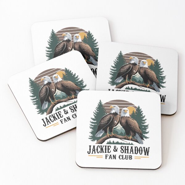 Item preview, Jackie And Shadow Bald Eagle Artwork designed and sold by FairesJones.