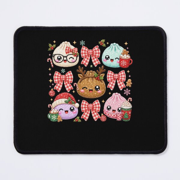 Item preview, Kawaii Holiday Dumplings Christmas Design designed and sold by nojany.