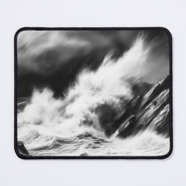 Item preview, Stormy coast designed and sold by Island Art Studios.