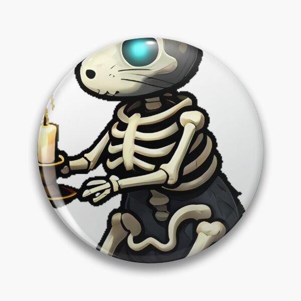 Item preview, Gothic Skeleton Mouse designed and sold by IllumeInk.