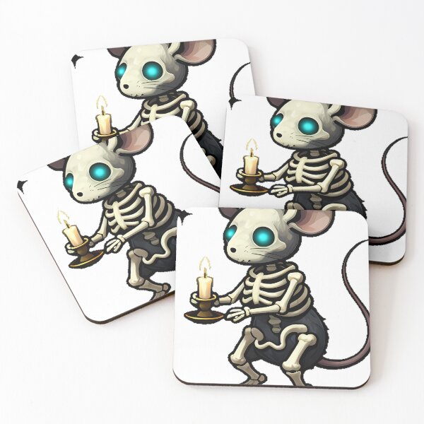 Item preview, Gothic Skeleton Mouse designed and sold by IllumeInk.