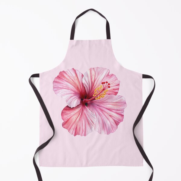 Item preview, Pink Hibiscus Tropical Flower Illustration designed and sold by jianina-alondra.