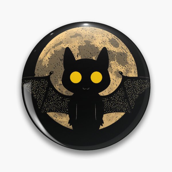 Item preview, Cute Black Bat Full Moon Halloween designed and sold by CF_VintageDesign.