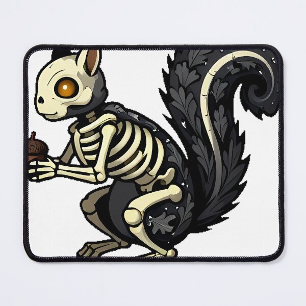Item preview, Gothic Skeleton Squirrel designed and sold by IllumeInk.