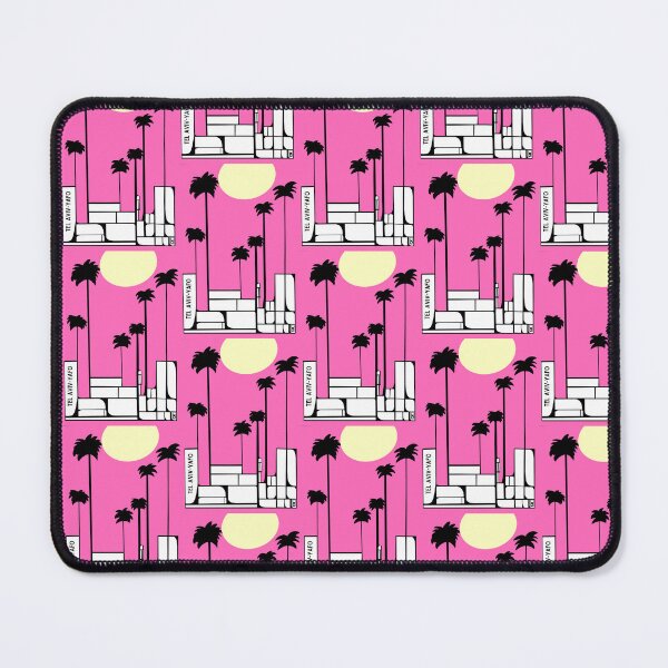Item preview, Rosh Hashana Gift - Tel Aviv Tayelet Pink Sunset designed and sold by French Papyrus Studio.
