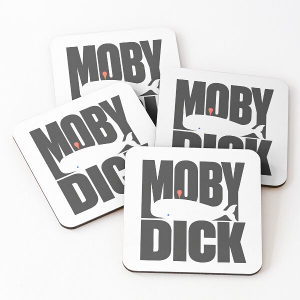 Item preview, Moby Dick Minimal Whale Wordmark designed and sold by Fenay Designs.